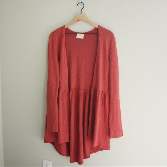 Anthropologie Sweaters - Anthropologie t. la Peplum Cardigan